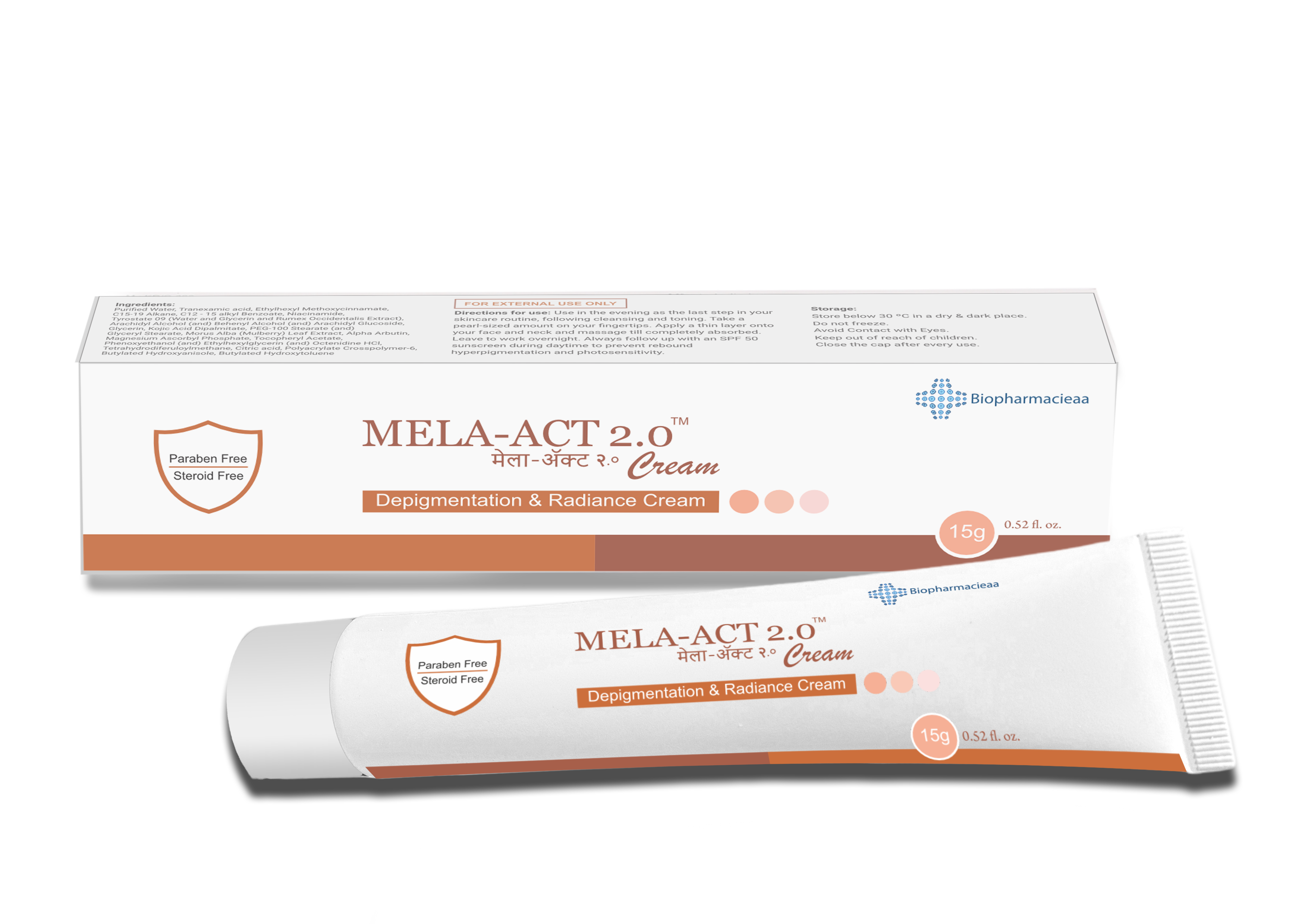 Mela Act Cream